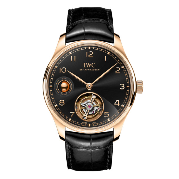         Damen- und Herrenuhr, Handaufzug, IWC Schaffhausen Portugieser Hand-Wound Tourbillon Day & Night