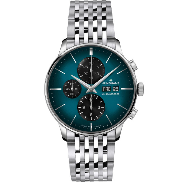         Damen- und Herrenuhr, Automatik, Junghans Meister Chronoscope