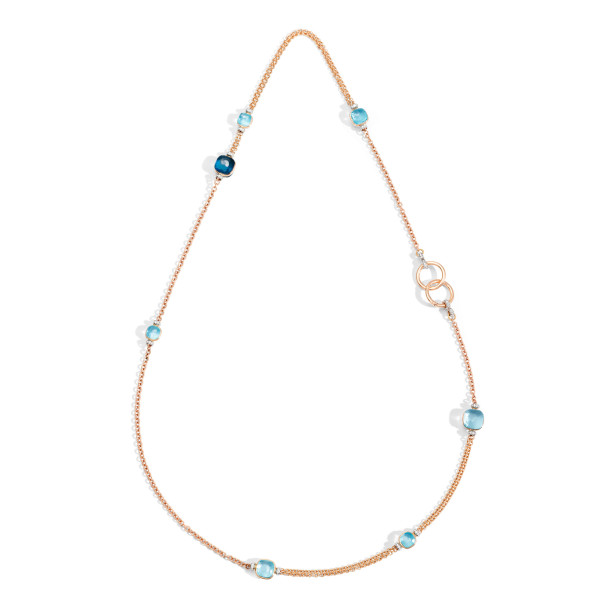         Roségold, Halsschmuck, Pomellato Nudo Halskette