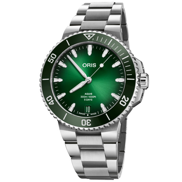         Herrenuhr, Automatik, ORIS Aquis Date Calibre 400