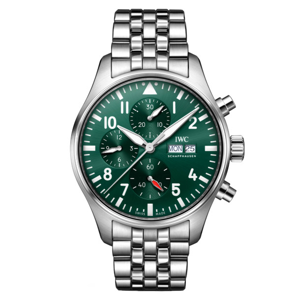         Herrenuhr, Automatik, IWC Schaffhausen Pilot's Watch Chronograph