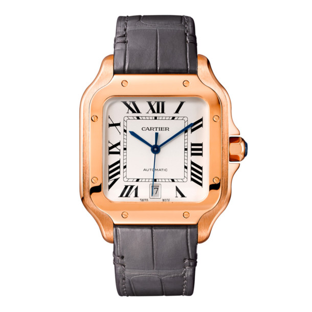         Damen- und Herrenuhr, Automatik, Cartier Santos de Cartier