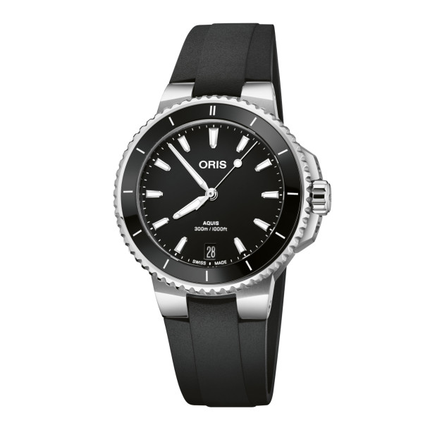         Damen- und Herrenuhr, Automatik, ORIS Aquis Date