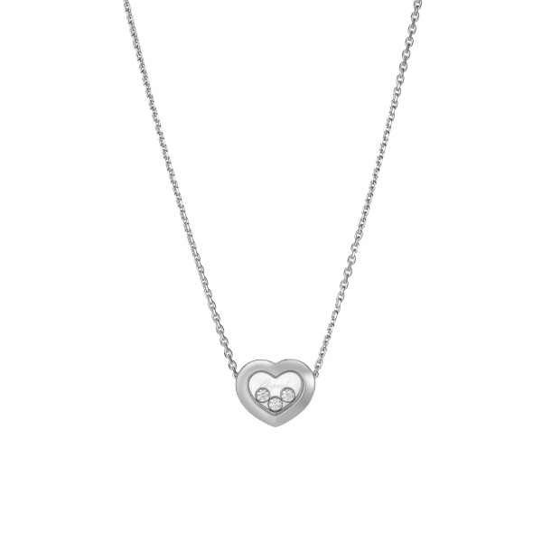         Weißgold, Halsschmuck, Chopard Happy Diamonds Icons Halskette