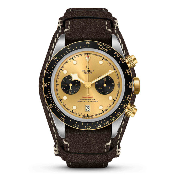         Damen- und Herrenuhr, Automatik, TUDOR Black Bay Chrono S&G