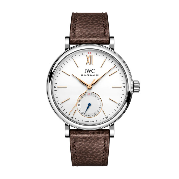         Damen- und Herrenuhr, Automatik, IWC Schaffhausen Portofino Automatic Pointer Date