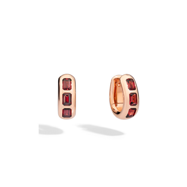         Roségold, Ohrringe, Pomellato Iconica Creolen