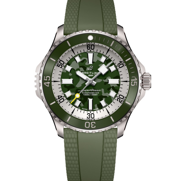         Herrenuhr, Automatik, Breitling Superocean Automatic 46 Super Diver