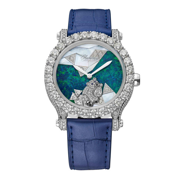         Damenuhr, Automatik, Chopard Happy Sport Métier d'Art