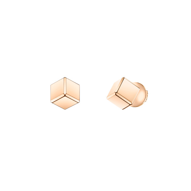         Roségold, Ohrringe, Chopard Ice Cube Be Cube Ohrstecker