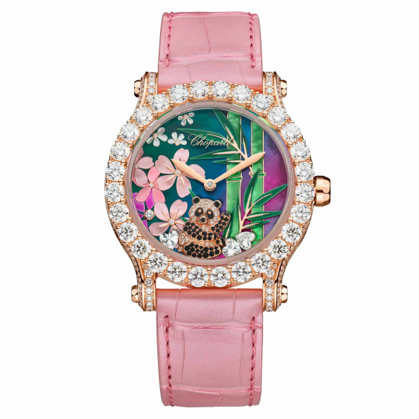         Damenuhr, Automatik, Chopard Happy Sport Métier d'Art
