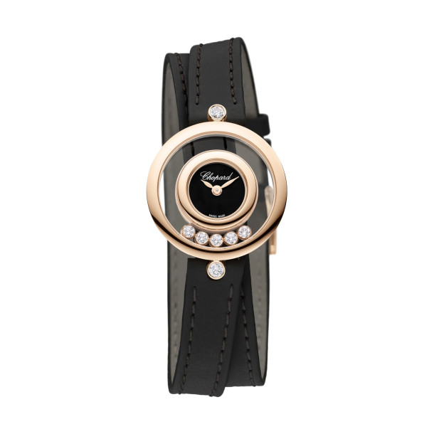         Damenuhr, Quarzwerk, Chopard Happy Diamonds Icons