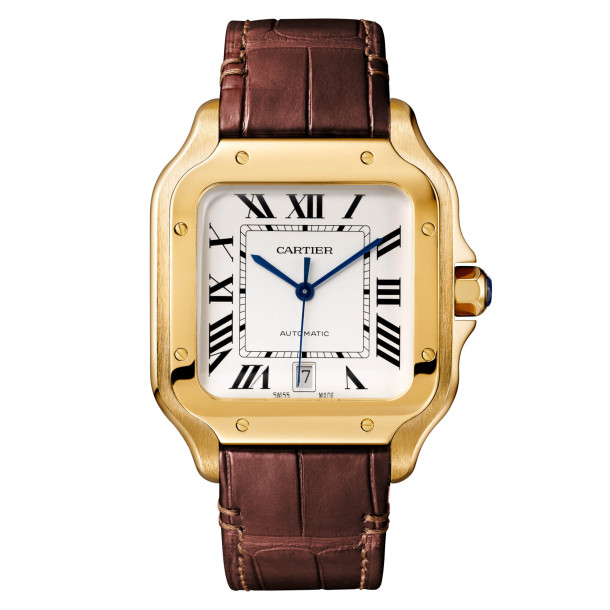         Damen- und Herrenuhr, Automatik, Cartier Santos de Cartier
