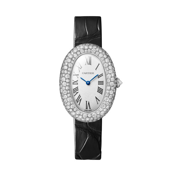         Damenuhr, Quarzwerk, Cartier Baignoire