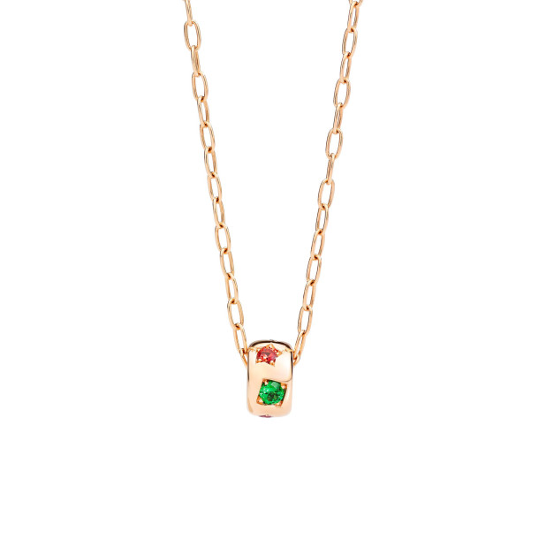         Roségold, Halsschmuck, Pomellato Iconica Halskette mit Anhänger