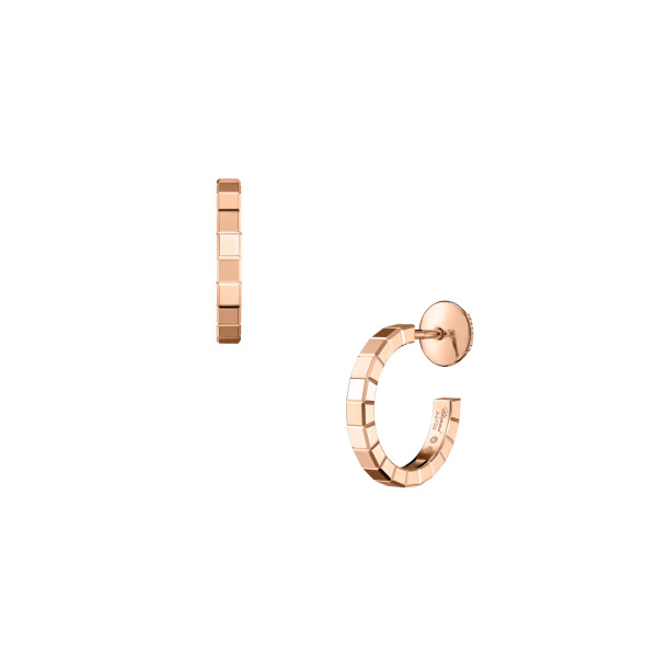         Roségold, Ohrringe, Chopard Ice Cube Ohrringe
