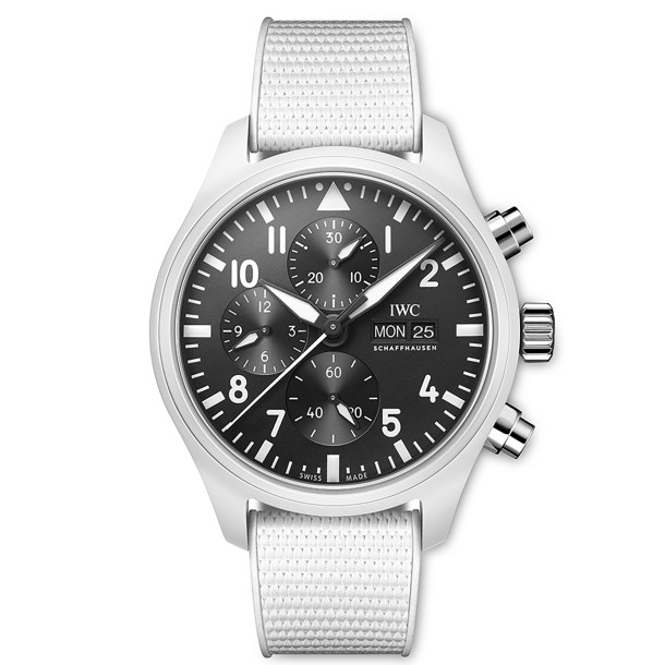         Herrenuhr, Automatik, IWC Schaffhausen Pilot's Watch Chronograph TOP GUN Edition “Lake Tahoe”