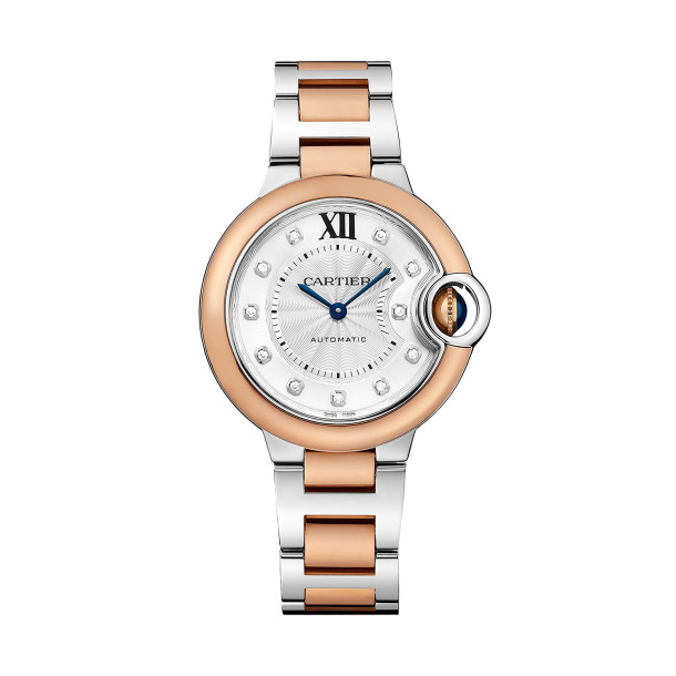         Damenuhr, Automatik, Cartier Ballon Bleu de Cartier