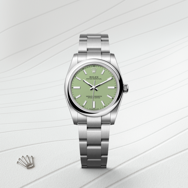 Rolex Oyster Perpetual 34 124200 Herrenuhr Bild 2