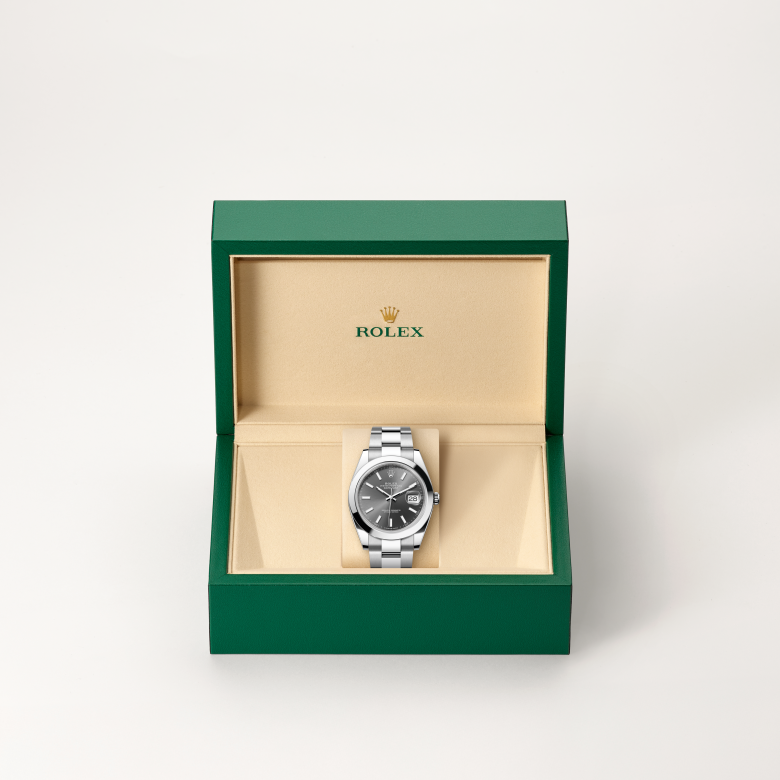 Rolex Datejust 41 126300 Herrenuhr Bild 3