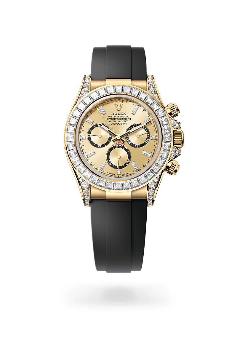 Rolex Cosmograph Daytona M126538TBR-0004 Herrenuhr - Oyster, 40 mm, Gelbgold mit Diamanten 