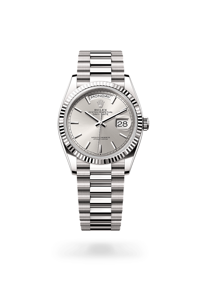 Rolex Day-Date 36 Herrenuhr (M128239-0005) Oyster, 36 mm, Weißgold