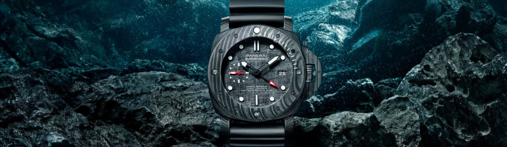 JuwelierKamphues Panerai Submersible Banner 3840x1120px